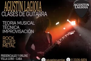 Clases de Guitarra Agust&iacute;n Lagioia