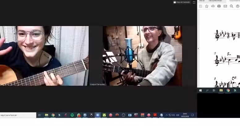 Clases de Guitarra &ndash; Profesor Joaqu&iacute;n Fern&aacute;ndez &ndash; Egresado EMPA