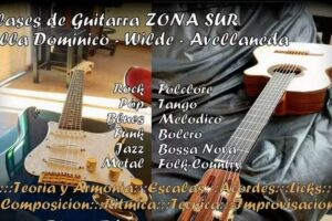 Clases De Guitarra Zona Sur – Presenciales y Online