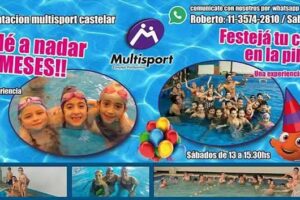 Escuela de nataci&oacute;n M. Castelar