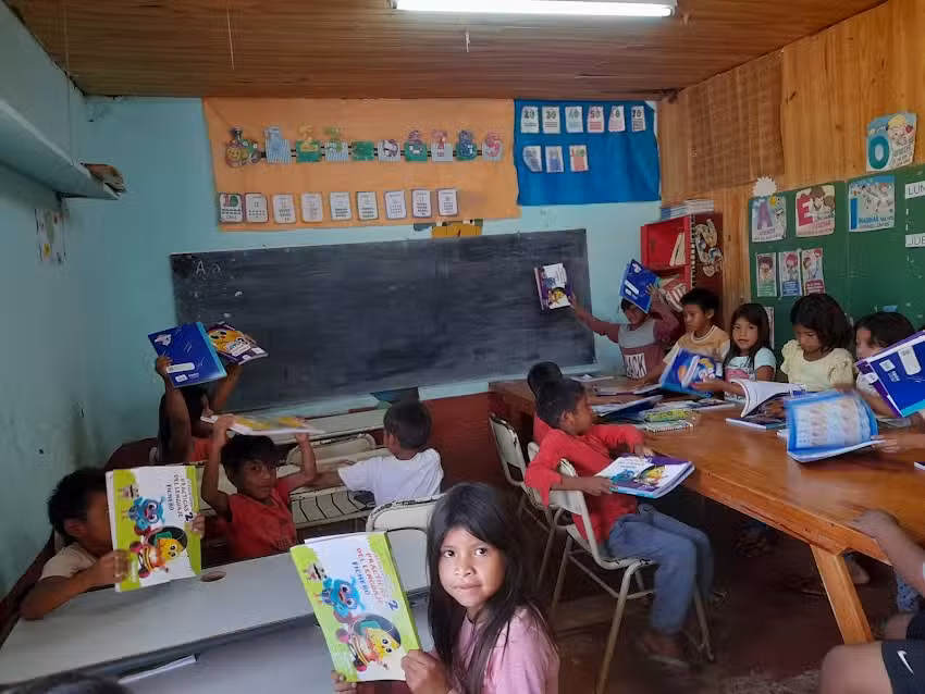 Escuela EIB 798 Comunidad YVY PYT&Atilde;