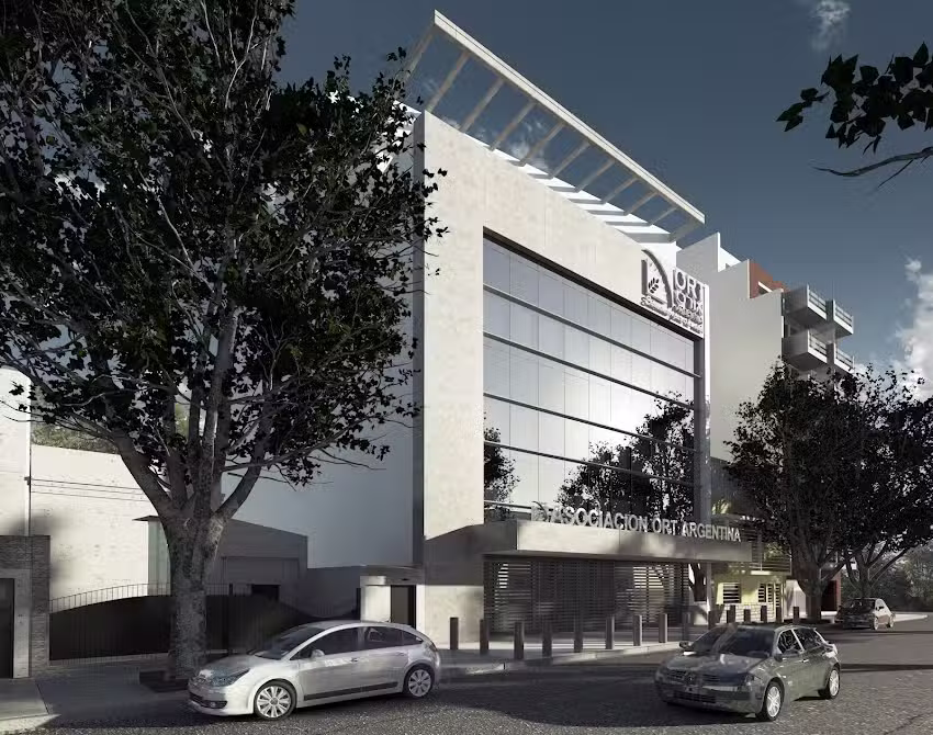 Escuela ORT sede Belgrano (entrada Monta&ntilde;eses)