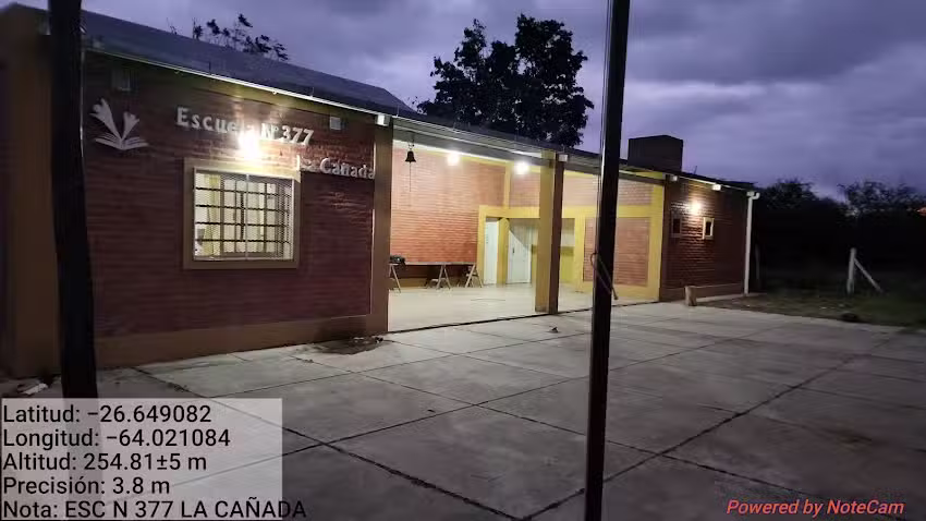 Escuela primaria 377 de la ca&ntilde;ada