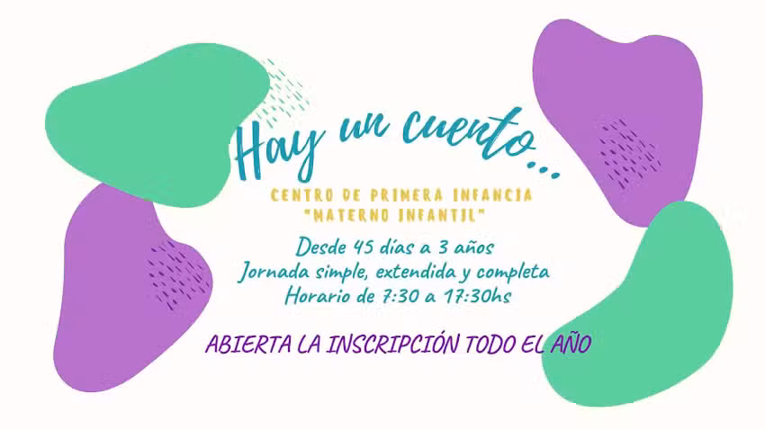 &ldquo;Hay un cuento&hellip;&rdquo; Centro de Primera Infancia.