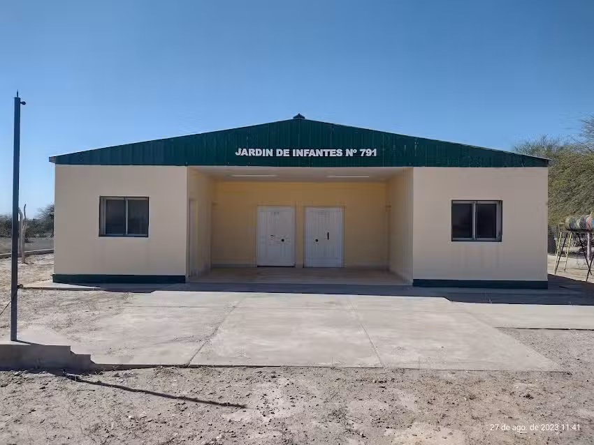 Jardin de infantes N&deg;791. Santa Lucia, Dpto. Salavina