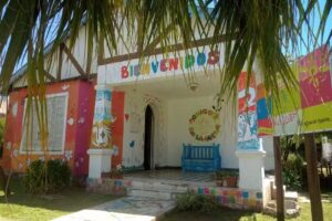 Monigote en La Arena