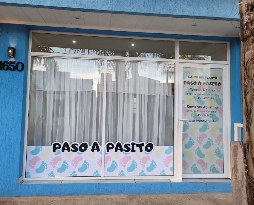 Taller recreativo Paso a pasito